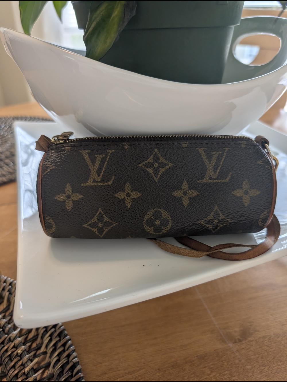 💯 AUTHENTIC LOUIS VUITTON Brown Monogram Mini Papillon Shoulder Bag ♥️ - Picture 4 of 8
